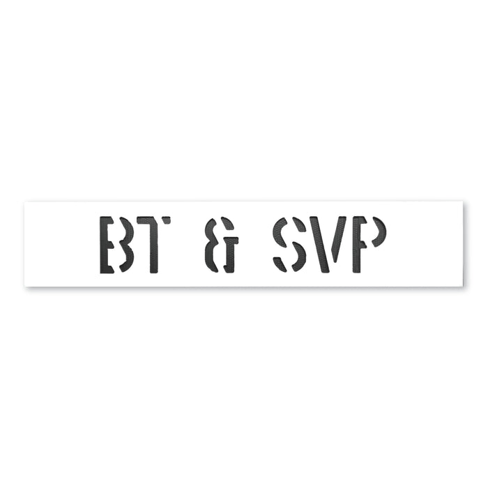 MarkPro™ Spray Stencil — BT & SVP