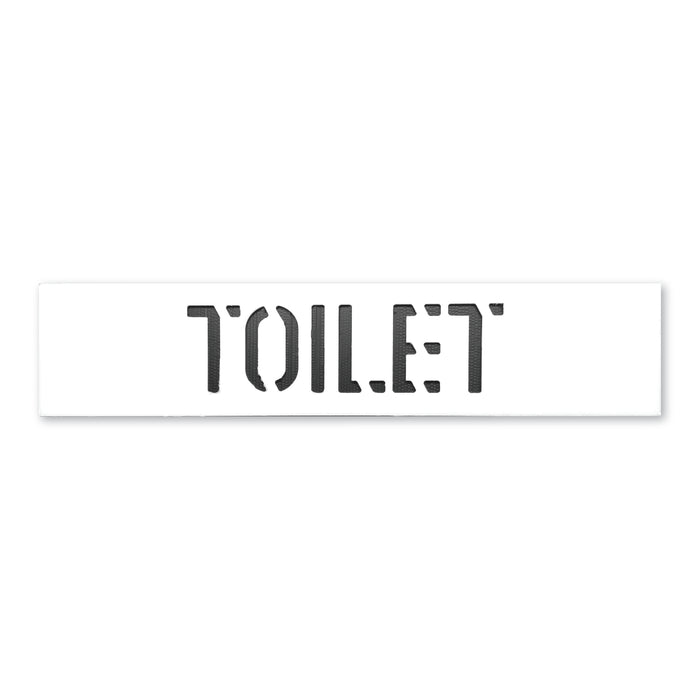 MarkPro™ Spray Stencil — Toilet